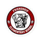 Friendship Elementary School Round Stickers