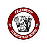 Friendship Elementary School Round Stickers
