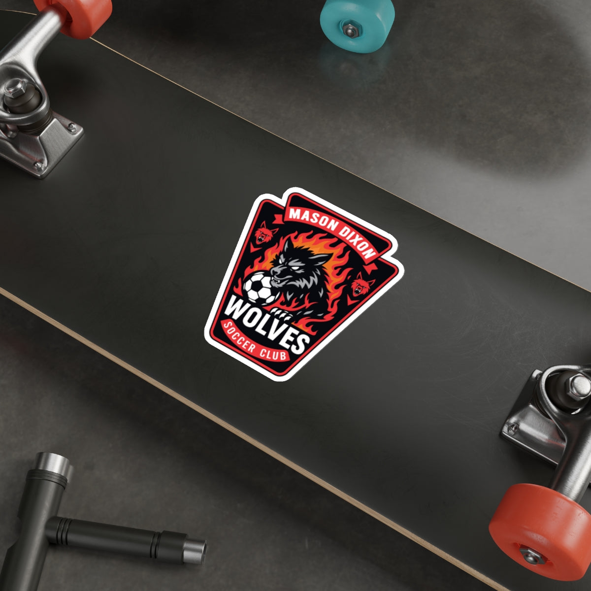 MDSC Wolves Sticker – cnengravingmd