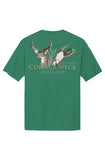 Corsica Neck Short Moisture Wicking T-Shirt