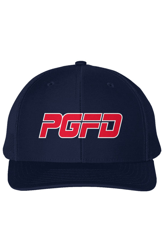 PGFD Embroidered Snapback 112 Trucker Cap