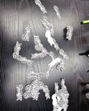 3" Custom Cut Stickers Quanity 25