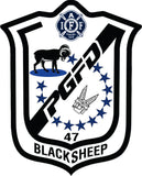 100% Cotton 847 "Black Sheep" Short Sleeve Shirt