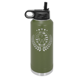 40 oz Insulated water bottle Laser Engraved