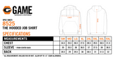 Corsica Neck "Game Workwear" Hooded Job Shirt