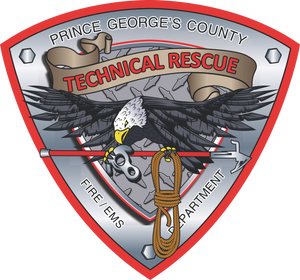 PGFD Station 806 4" Sticker
