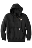 Corsica Neck Carhartt Heavyweight Rain Defender 1/4 Zip Hoodie