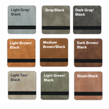 Leather Patch Beanie (Custom)