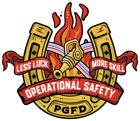 OPS SAFETY Cotton Navy T-shirt