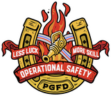 OPS SAFETY Cotton Navy T-shirt
