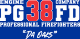 100% Cotton Navy 838 "Da Oaks"