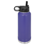 40 oz Insulated water bottle Laser Engraved
